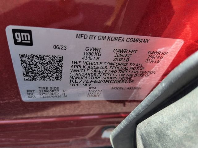 Used 2024 Chevrolet Trax LS w/ LS Convenience Package image 14