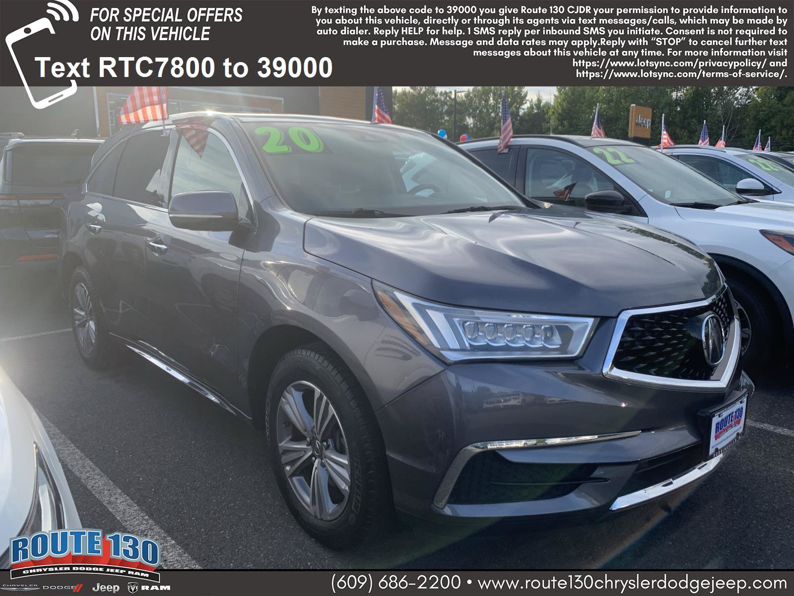 Used 2020 Acura MDX SH-AWD image 1