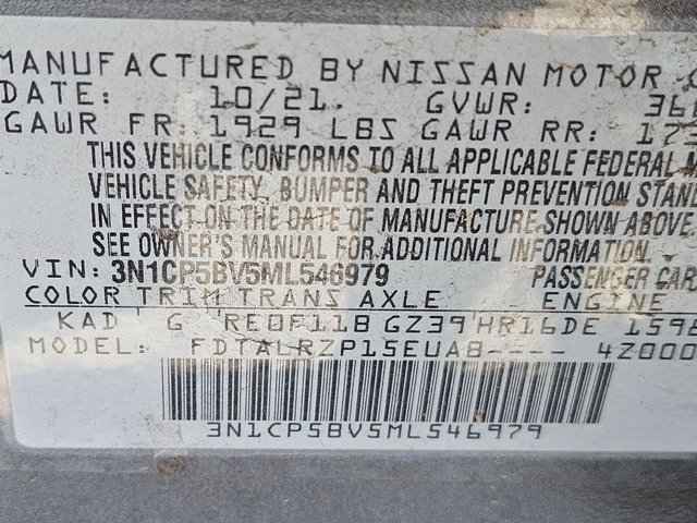 Used 2021 Nissan Kicks S FWD image 15