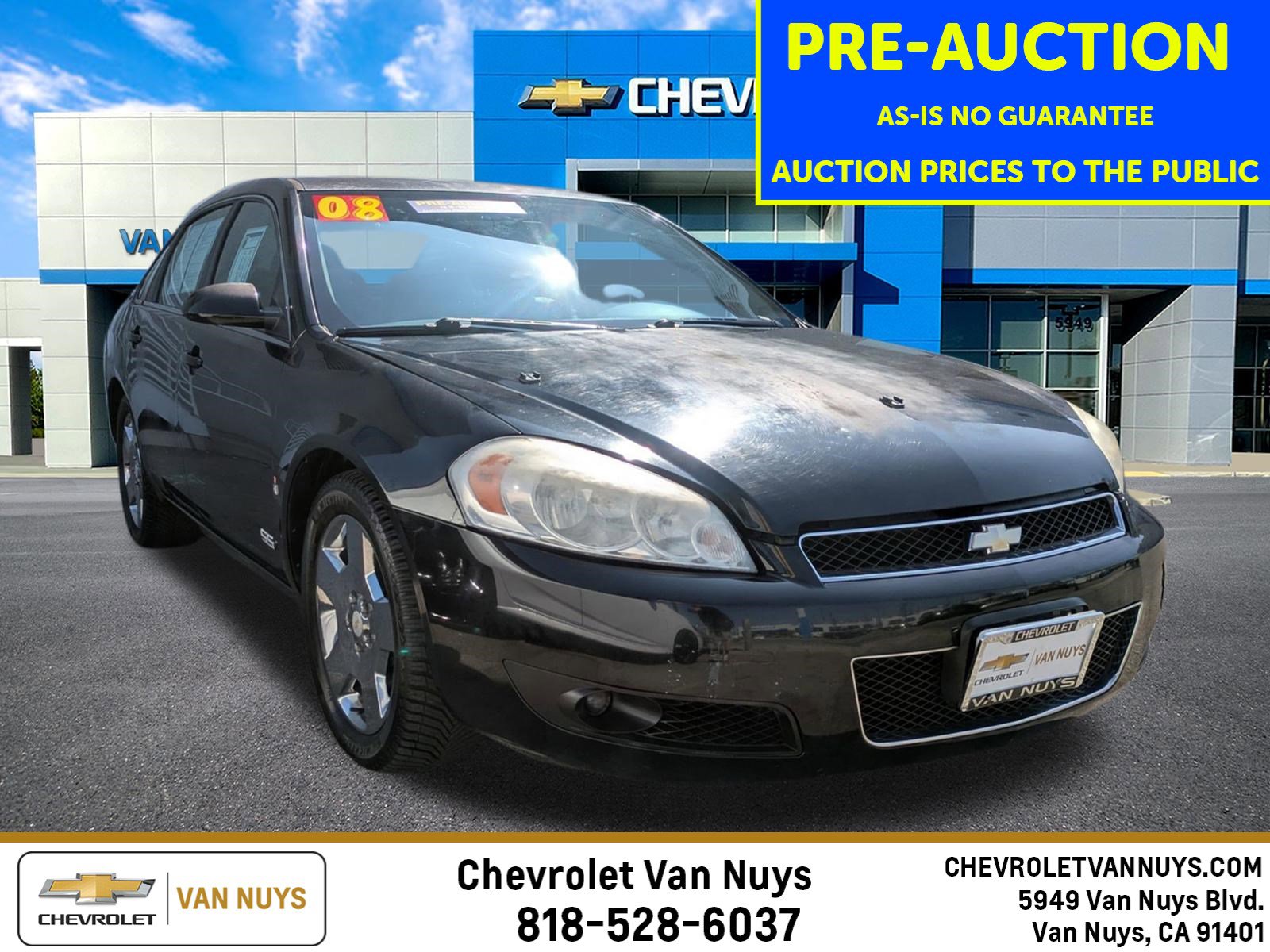 Used 2008 Chevrolet Impala SS w/ Convenience Package image 1