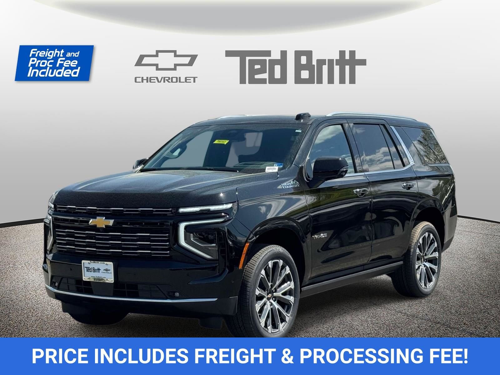 New 2026 Chevrolet Tahoe High Country image 1