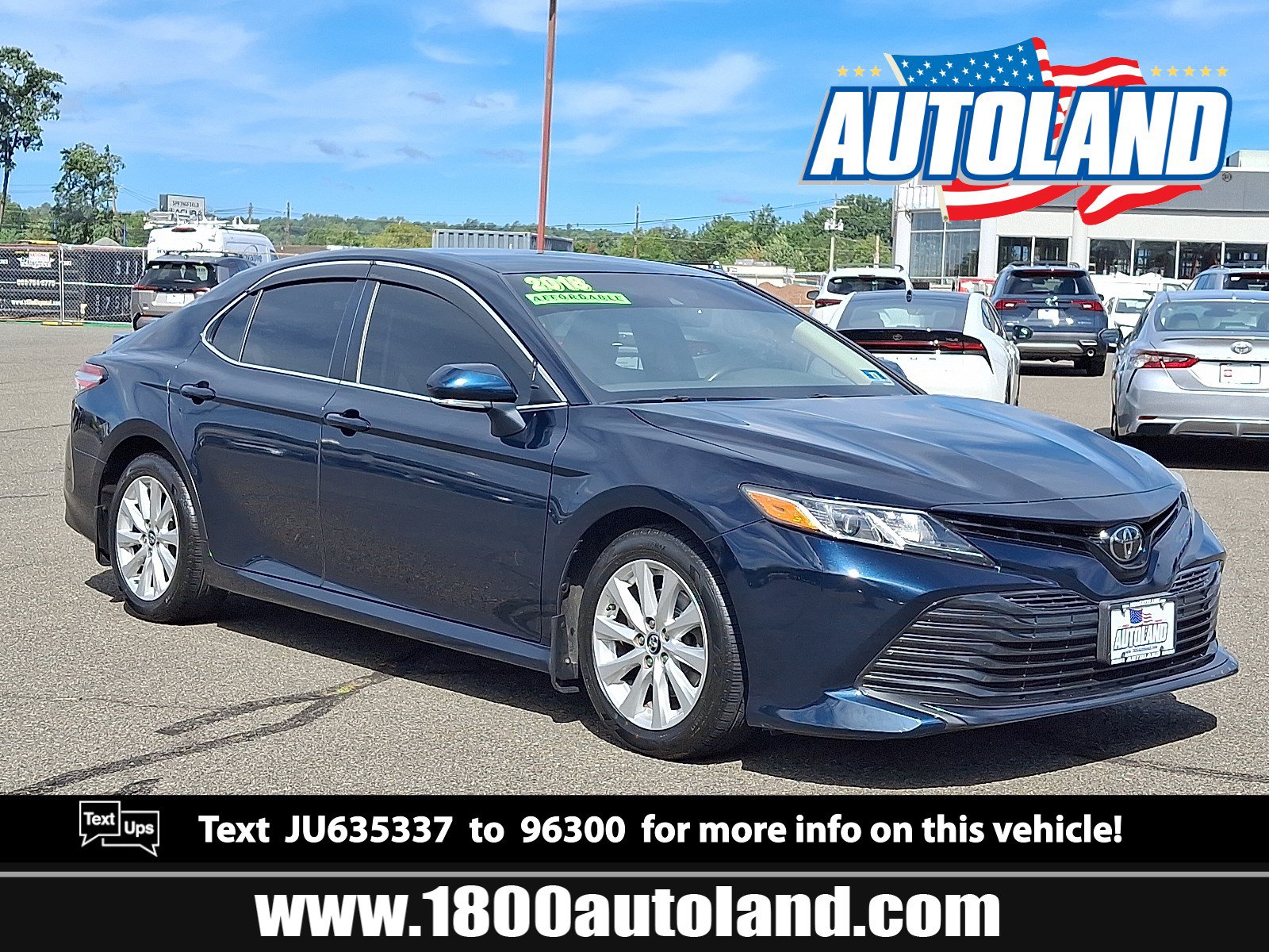 Used 2018 Toyota Camry LE w/ Convenience Package FWD image 1