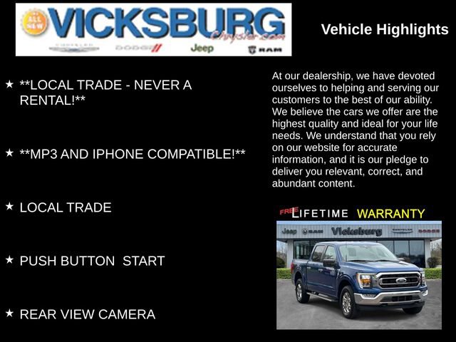 Used 2022 Ford F150 XLT w/ Equipment Group 302A High AWD/4WD image 13