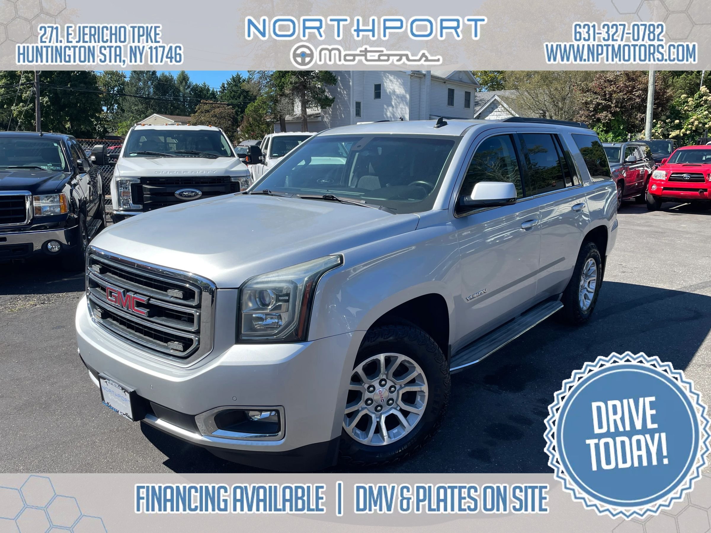 Used 2015 GMC Yukon SLE w/ HD Trailering Package AWD/4WD image 1