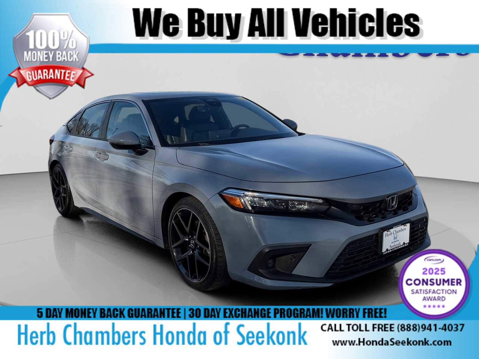 Used 2022 Honda Civic Sport Touring image 1