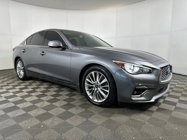 Used 2021 INFINITI Q50 Luxe w/ Cargo Package video 2