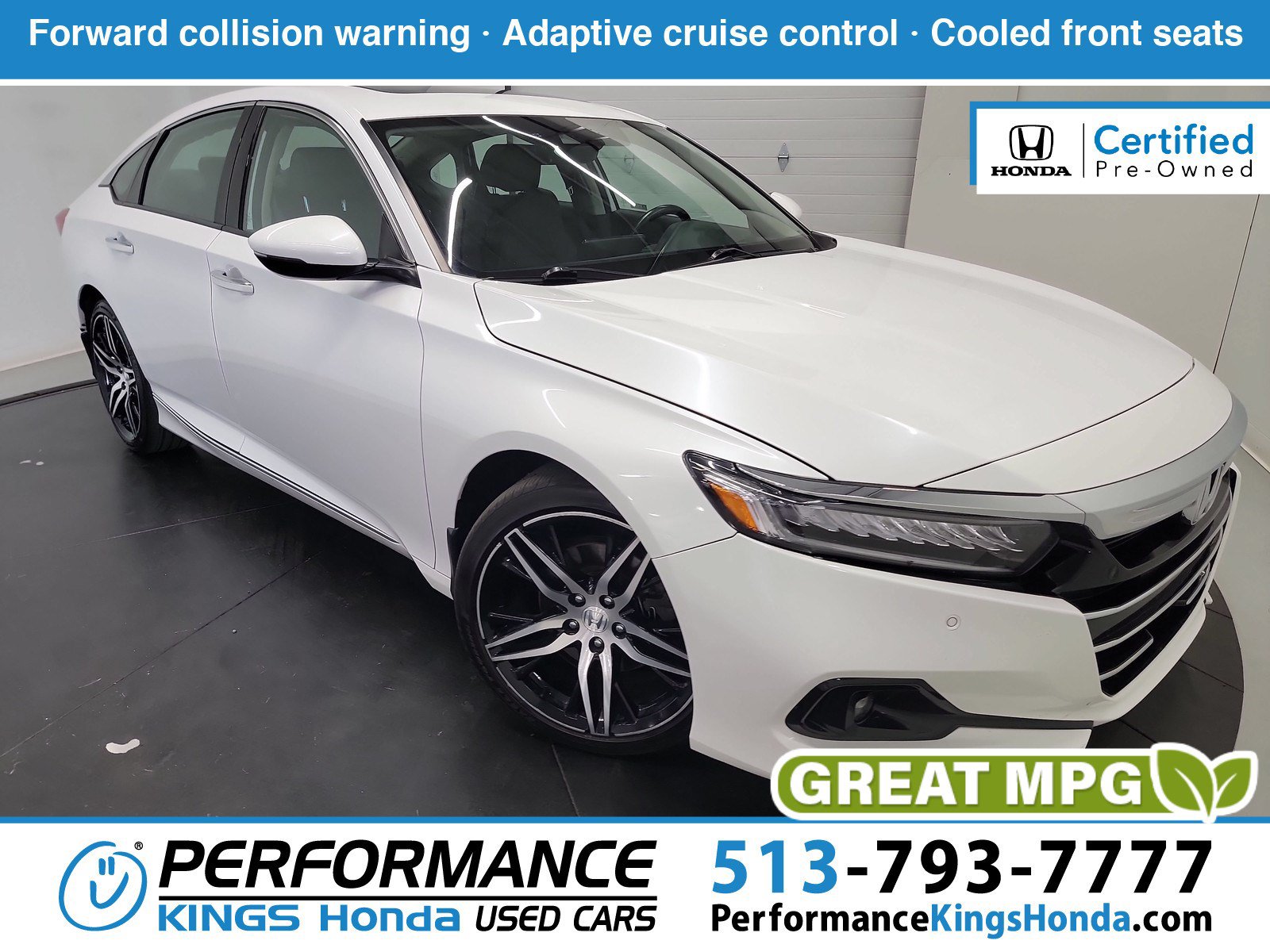 Used 2021 Honda Accord Touring