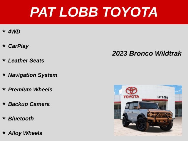 Used 2023 Ford Bronco Wildtrak AWD/4WD image 42