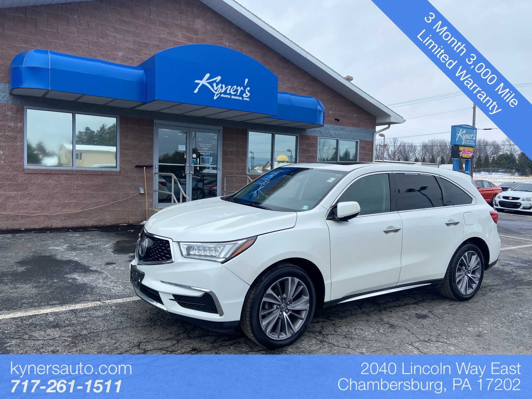 Used 2018 Acura MDX w/ Technology & Entertainment image 1