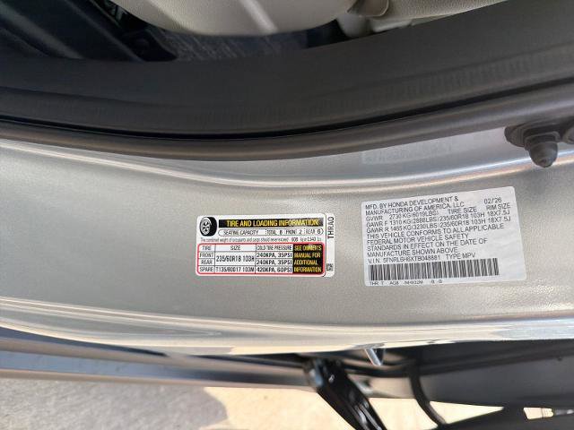 New 2026 Honda Odyssey EX-L image 32