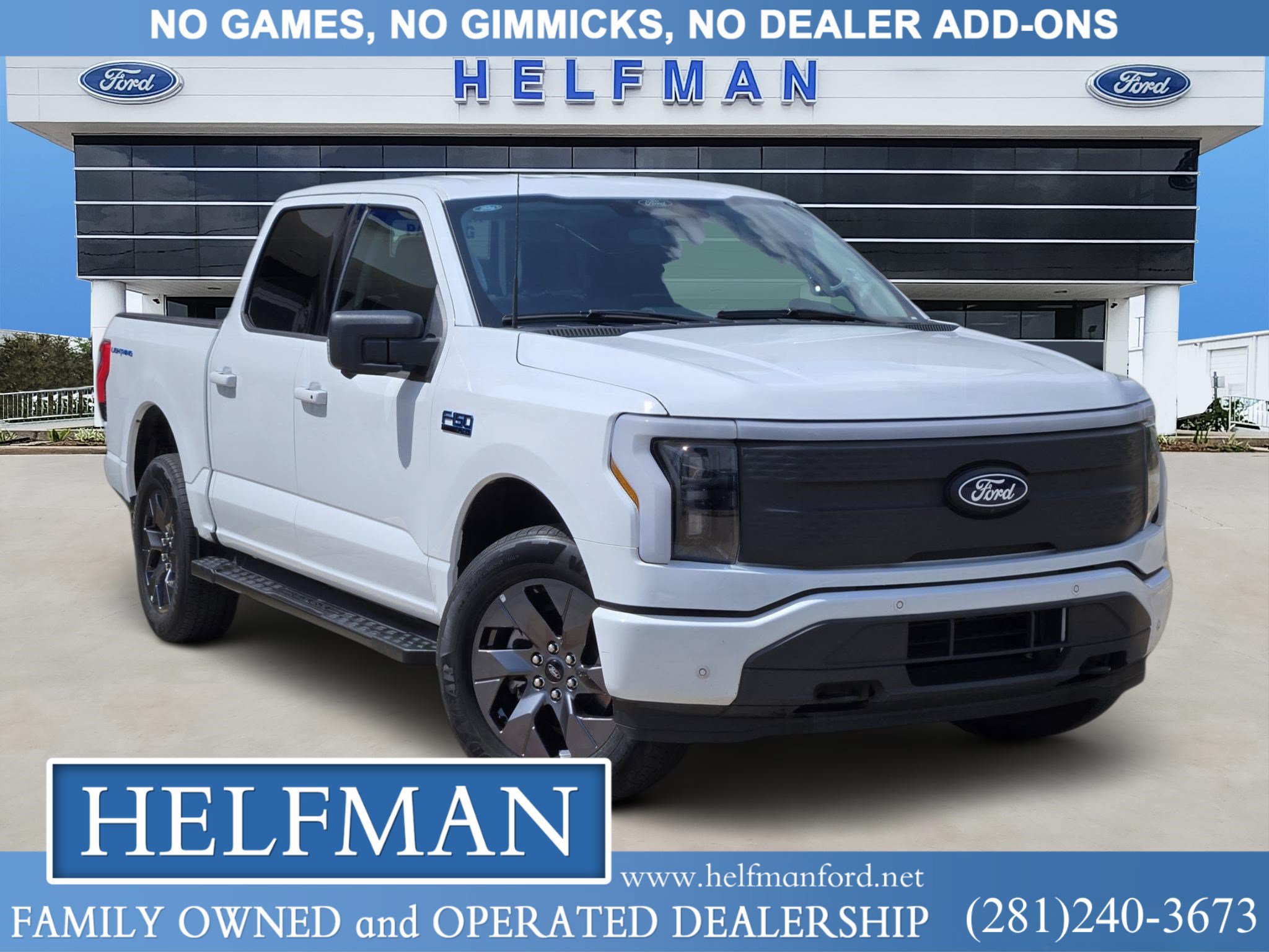 Used 2024 Ford F150 Lightning Flash AWD/4WD image 1