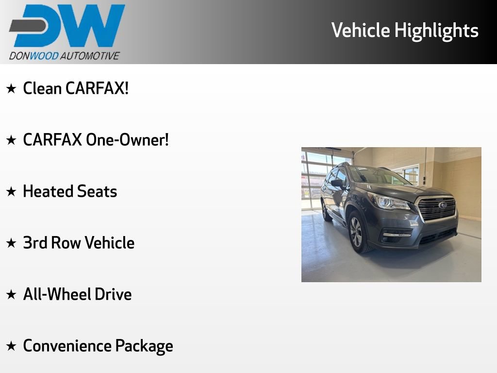 Used 2021 Subaru Ascent Premium w/ Convenience Package image 3