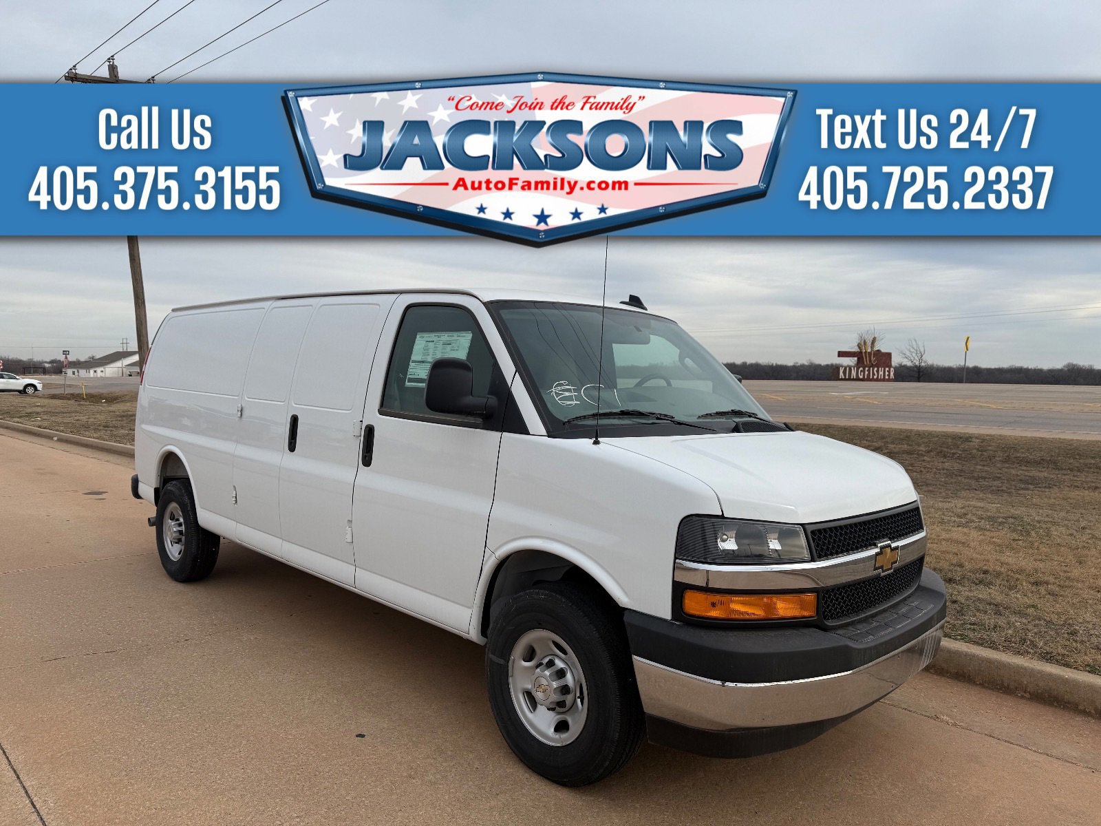 New 2025 Chevrolet Express 3500 Extended w/ Driver Convenience Package