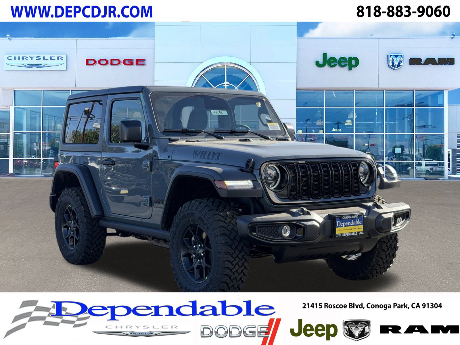 New 2026 Jeep Wrangler Sport AWD/4WD image 1