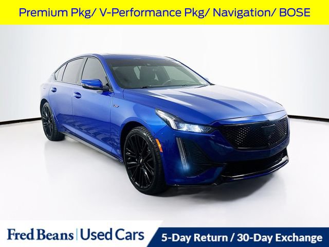 Used 2021 Cadillac CT5 V w/ Premium Package AWD/4WD video 1