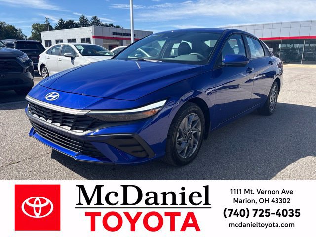 Used 2024 Hyundai Elantra Blue