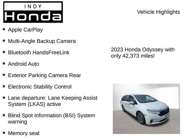 Used 2023 Honda Odyssey EX-L image 7