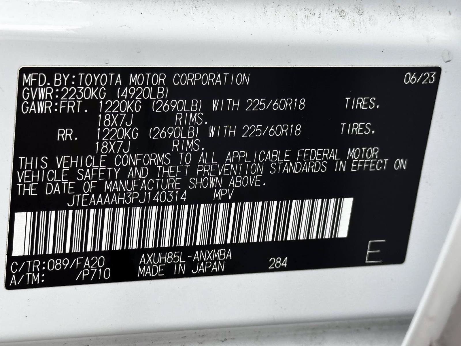 Used 2023 Toyota Venza LE AWD/4WD image 30