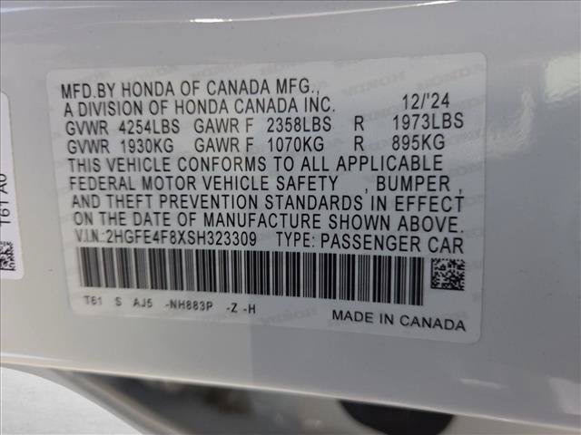 Used 2025 Honda Civic Sport Touring image 22