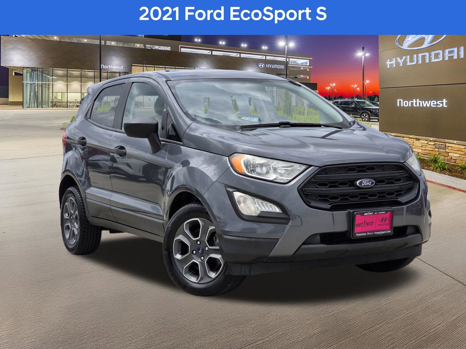 Used 2021 Ford EcoSport S FWD image 1