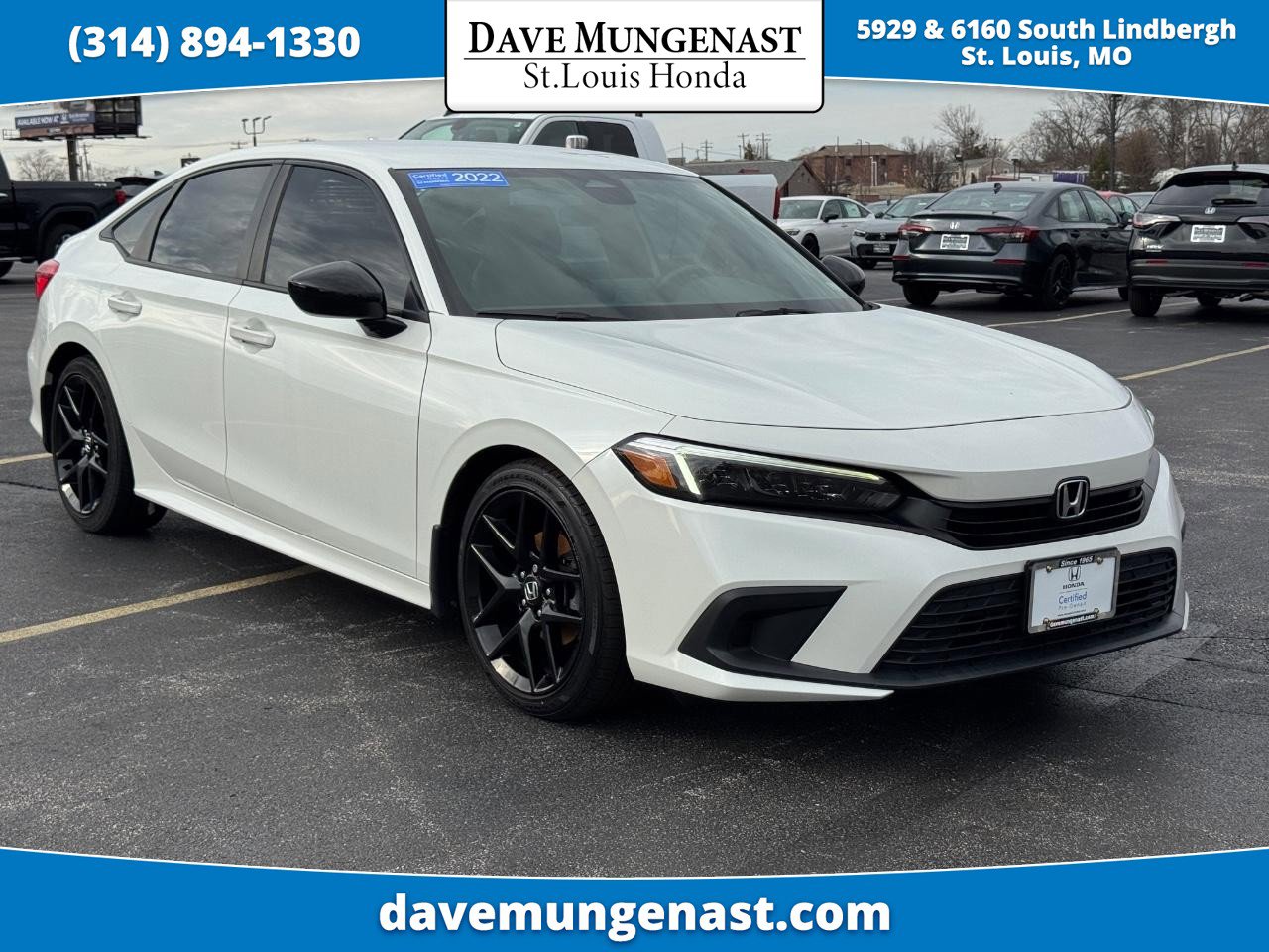 Certified 2022 Honda Civic Sport image 1