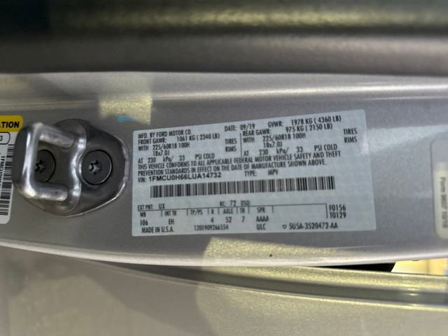 Used 2020 Ford Escape SEL image 29