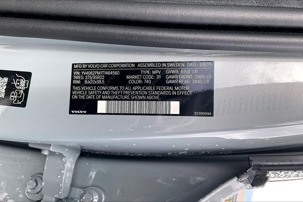 New 2026 Volvo XC90 B6 Ultra w/ Lounge Package AWD/4WD image 14
