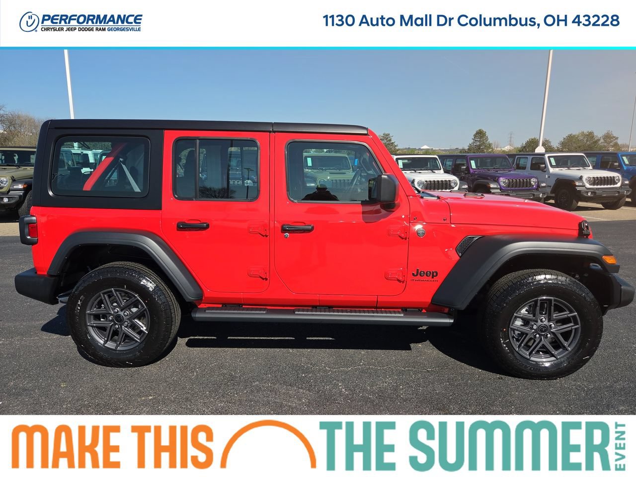 New 2026 Jeep Wrangler Unlimited Sport AWD/4WD image 8
