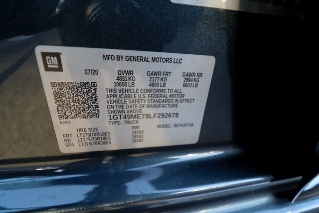 Used 2020 GMC Sierra 2500 SLE w/ SLE Convenience Package image 69