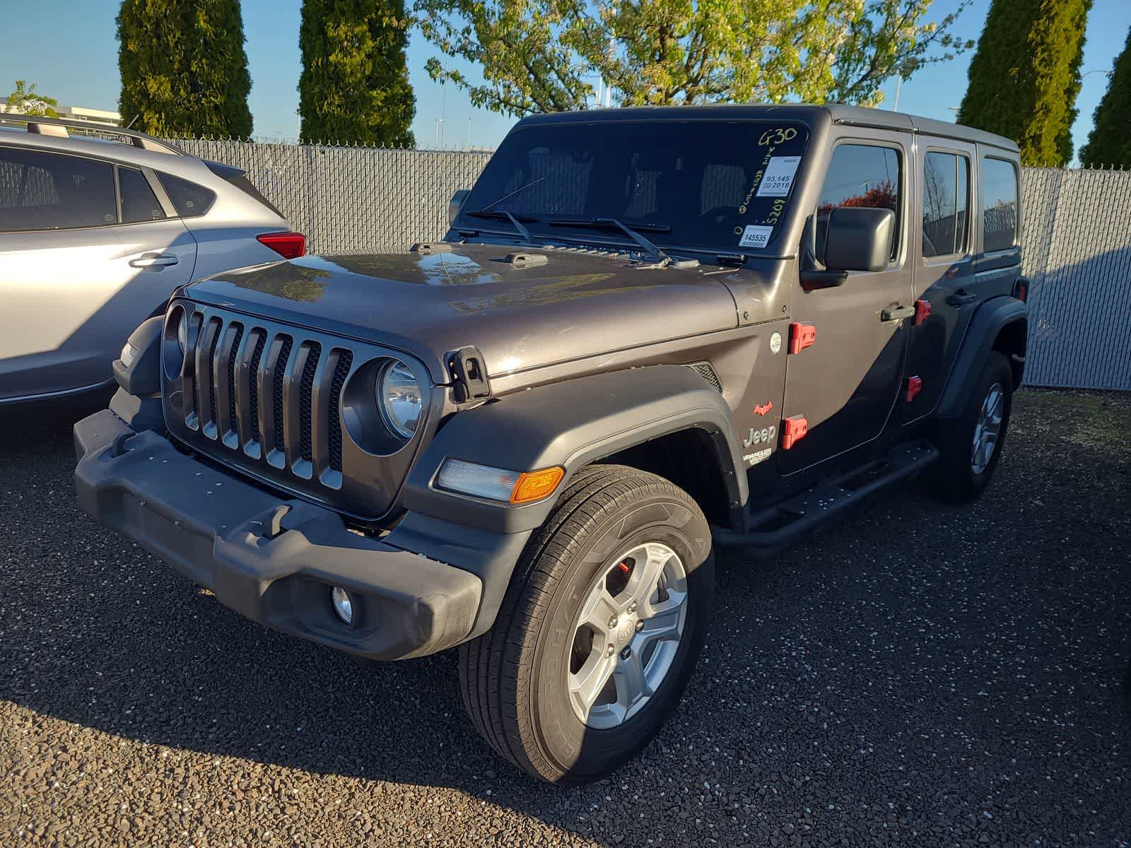 Used 2018 Jeep Wrangler Unlimited Sport S image 1