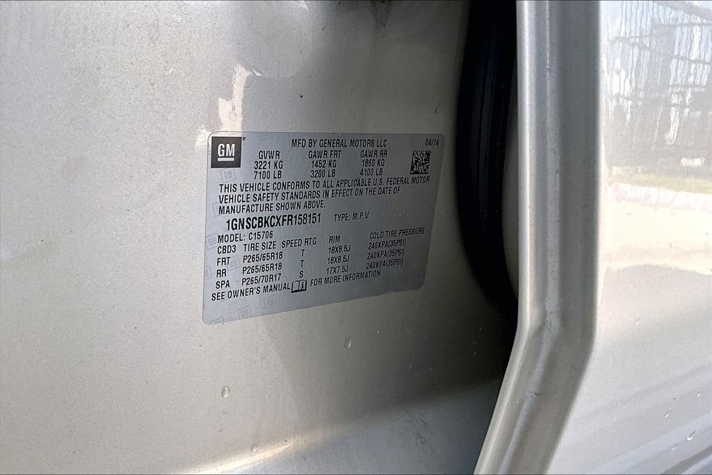 Used 2015 Chevrolet Tahoe LT RWD image 36