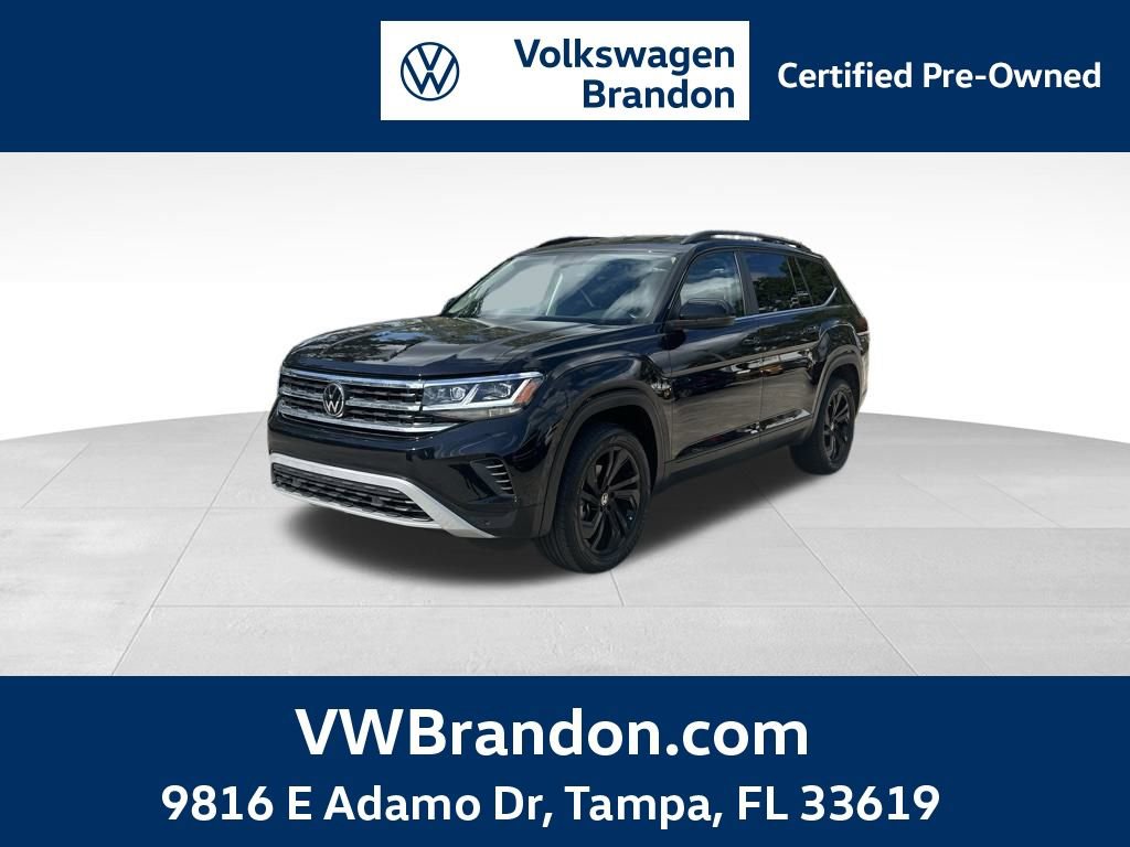 Used 2023 Volkswagen Atlas SE w/ Black Wheel Package