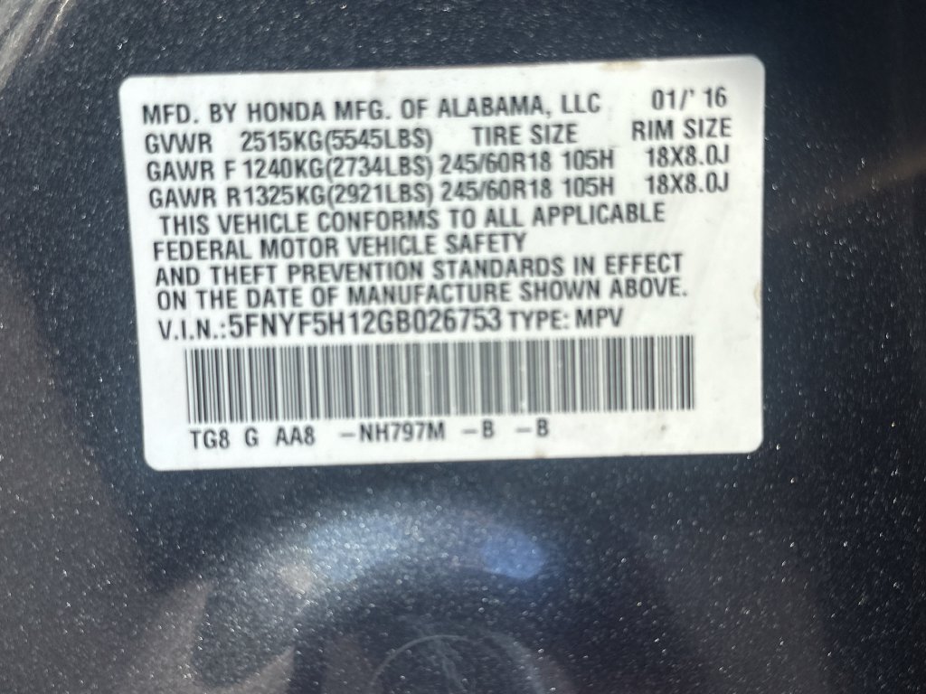 Used 2016 Honda Pilot LX image 46