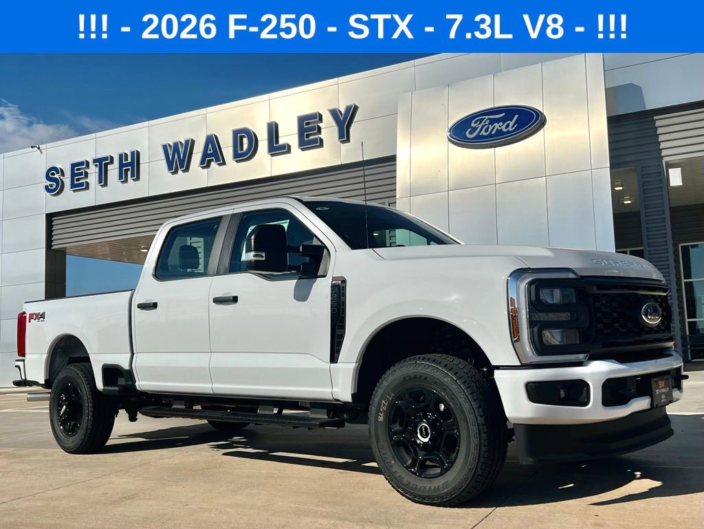 New 2026 Ford F250 XL w/ STX Appearance Package