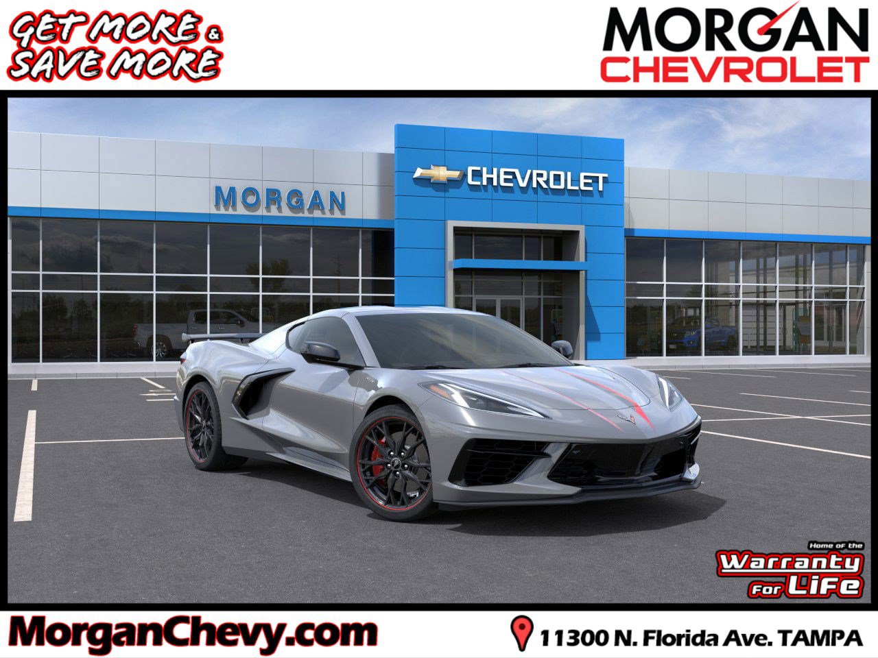 New 2025 Chevrolet Corvette Stingray Preferred Cpe w/ Z51 Performance Package