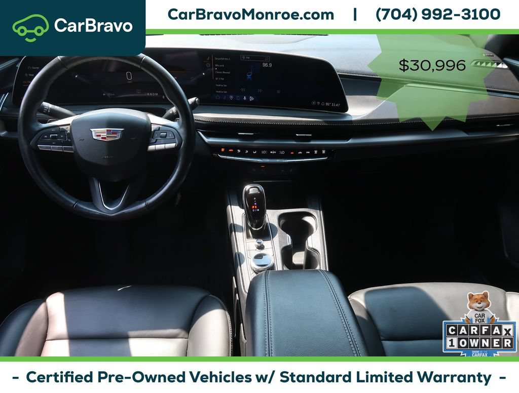 Certified 2024 Cadillac XT4 Luxury w/ Cold Weather Package FWD image 11