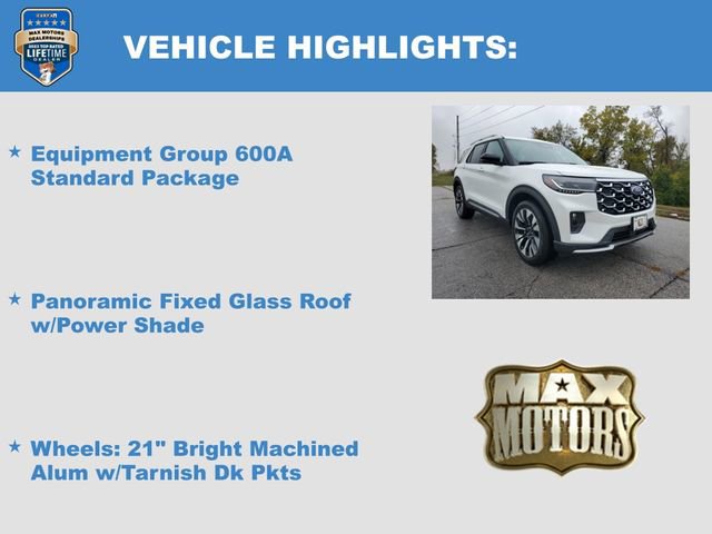 New 2026 Ford Explorer Platinum w/ LUX Leather Package image 5