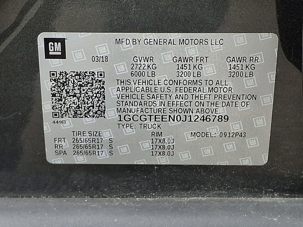 Used 2018 Chevrolet Colorado ZR2 AWD/4WD image 27