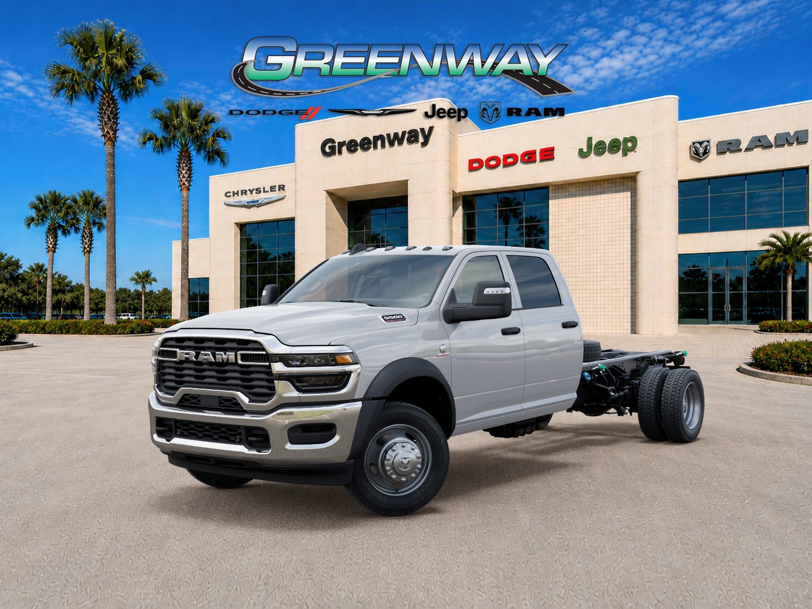 New 2026 RAM 5500 Tradesman w/ Chrome Appearance Group AWD/4WD image 1