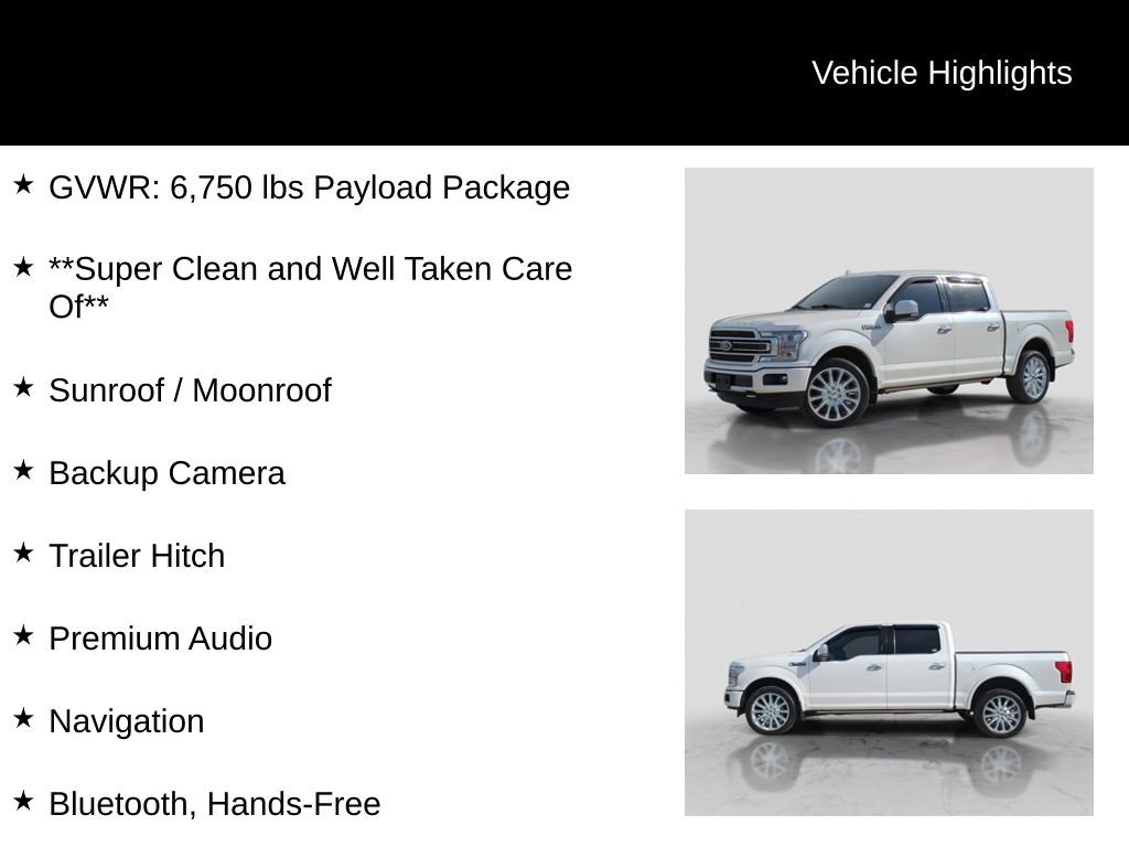 Used 2019 Ford F150 Limited AWD/4WD image 6