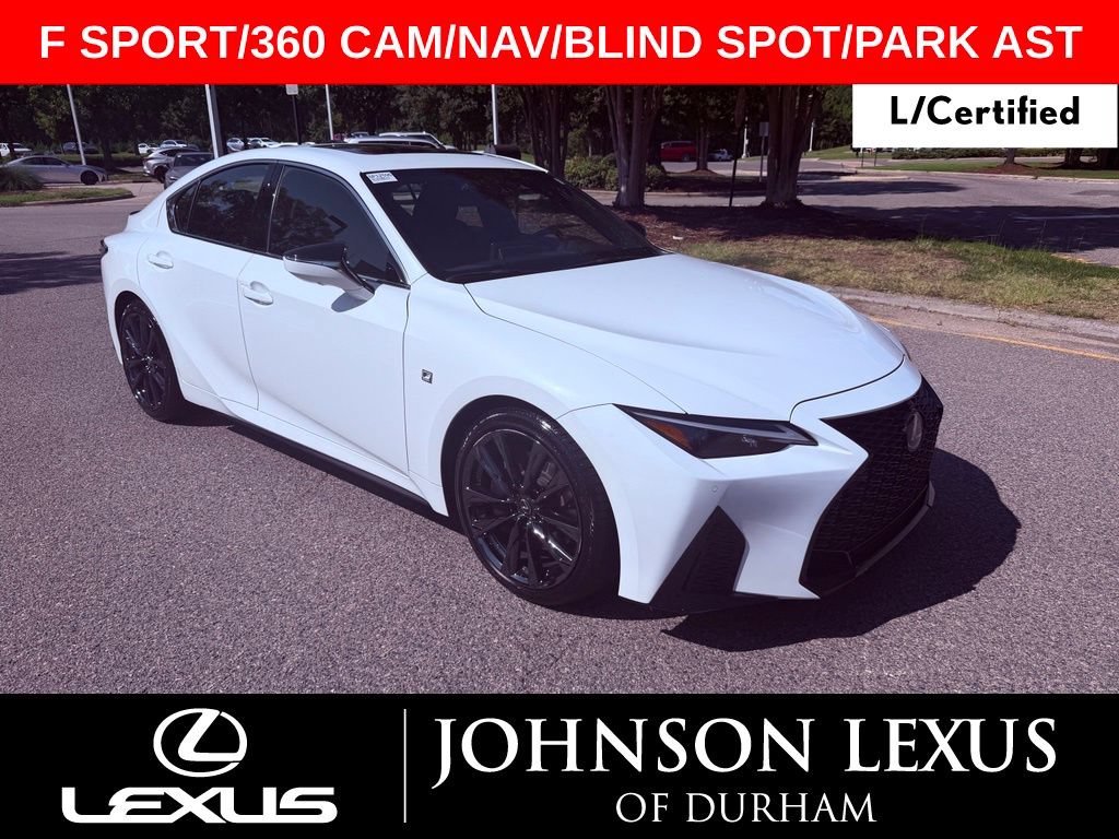 Certified 2023 Lexus IS 350 F Sport w/ Navigation Package