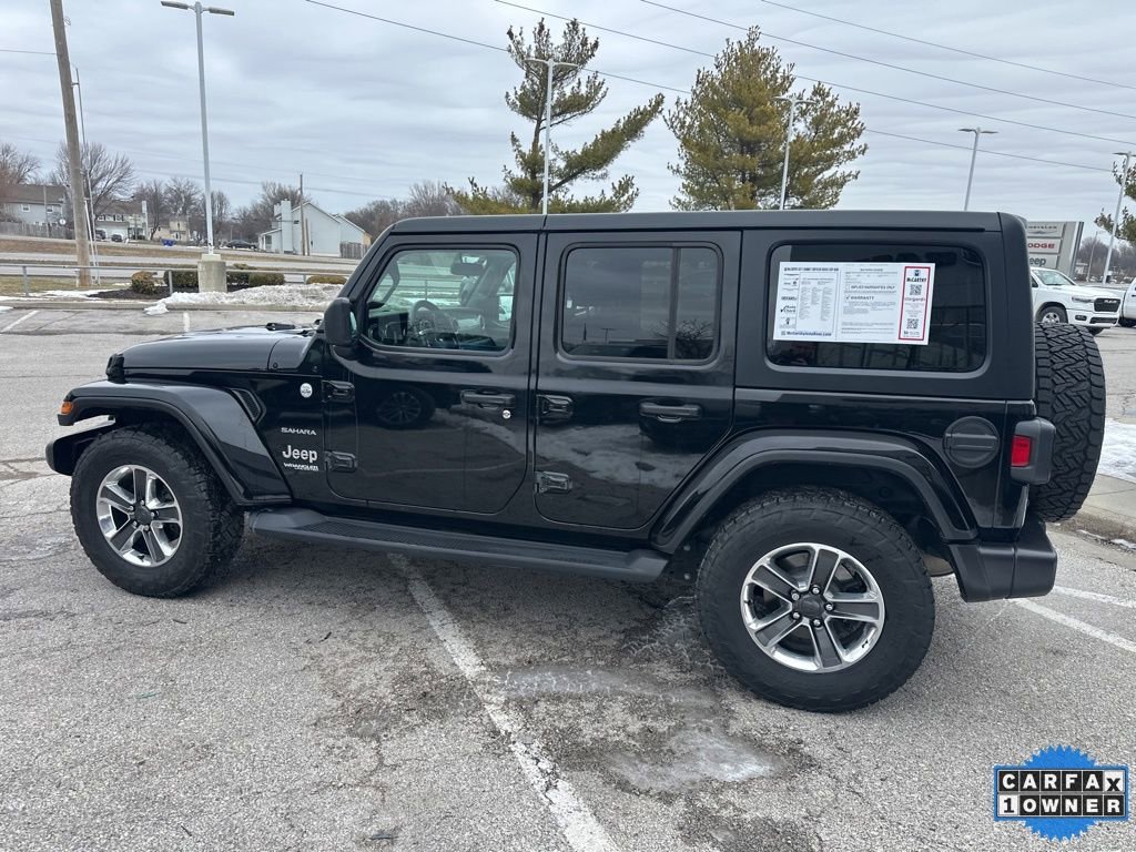 Used 2021 Jeep Wrangler Unlimited Sahara AWD/4WD image 18