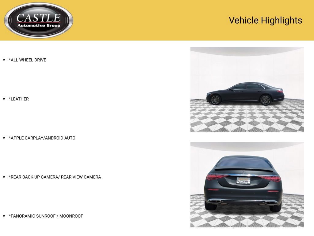 Used 2022 Mercedes-Benz S 580 4MATIC Sedan image 3