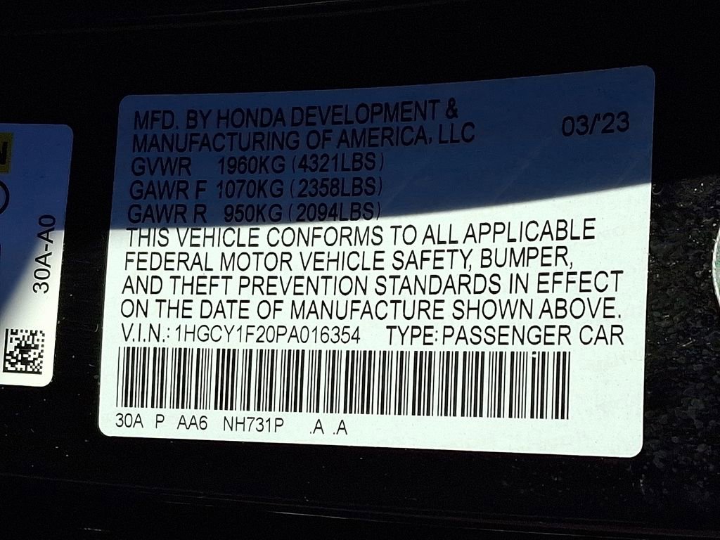 Used 2023 Honda Accord LX image 27