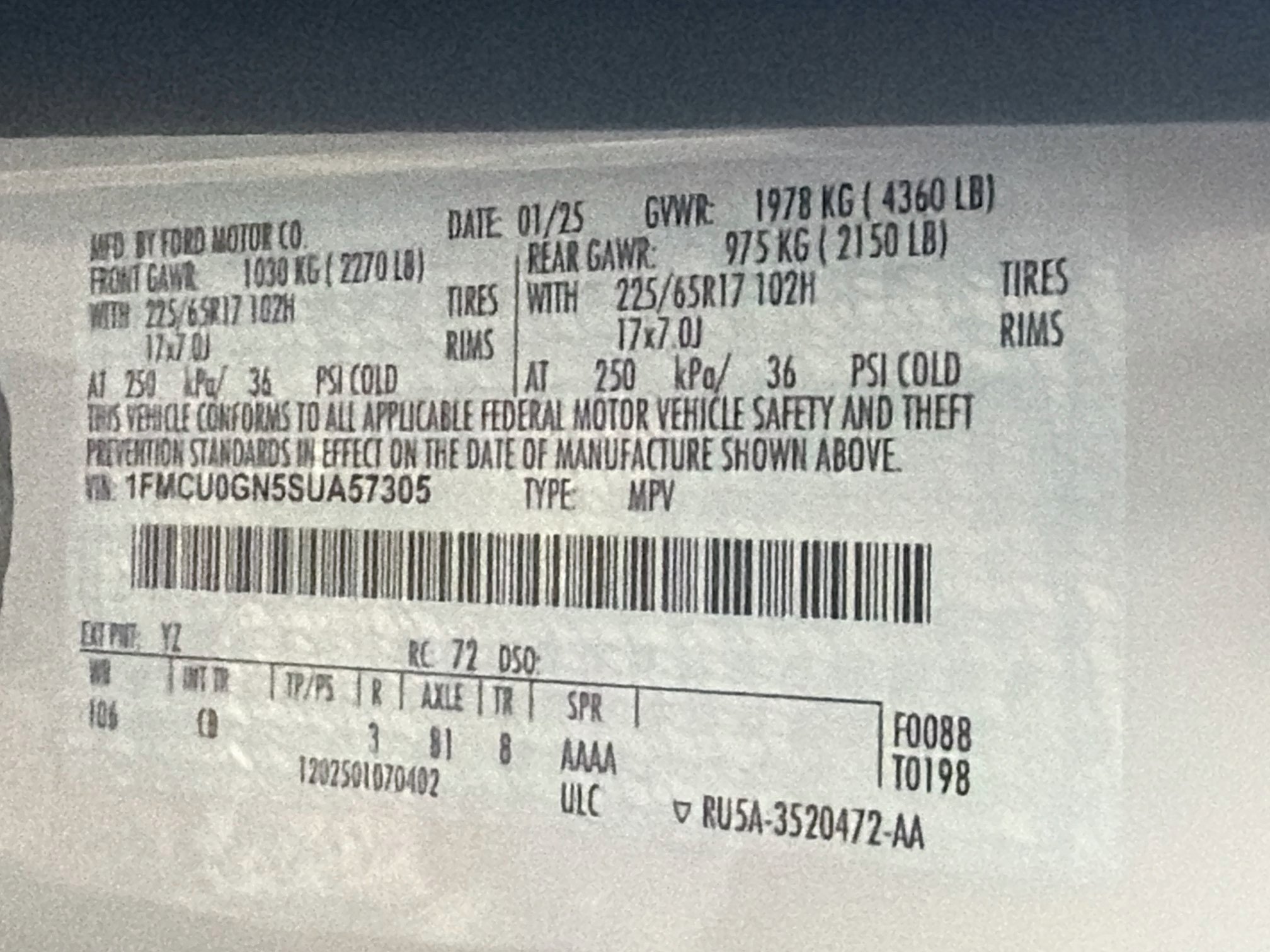 Used 2025 Ford Escape Active FWD image 12