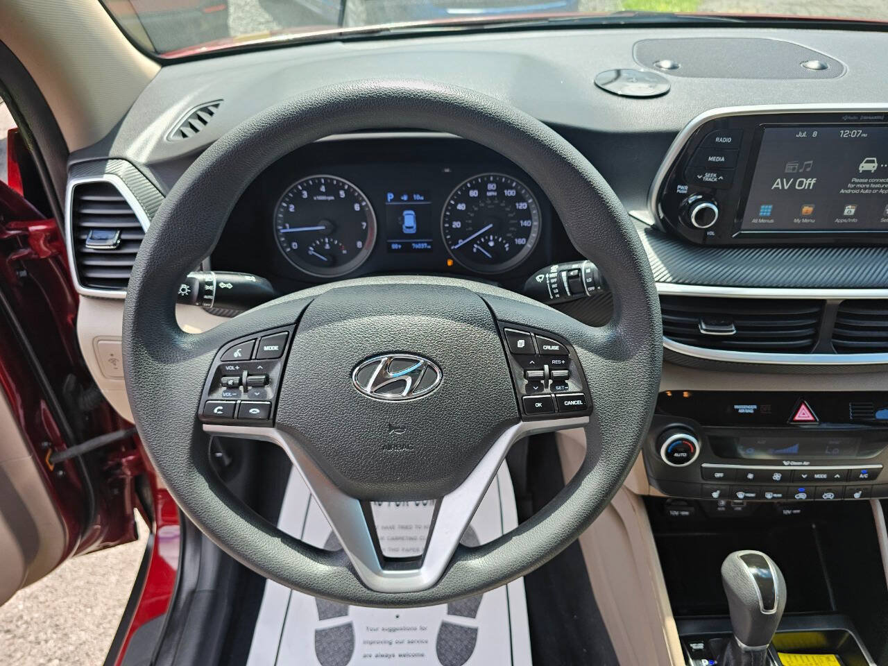 Used 2020 Hyundai Tucson SEL w/ Cargo Package AWD/4WD image 12