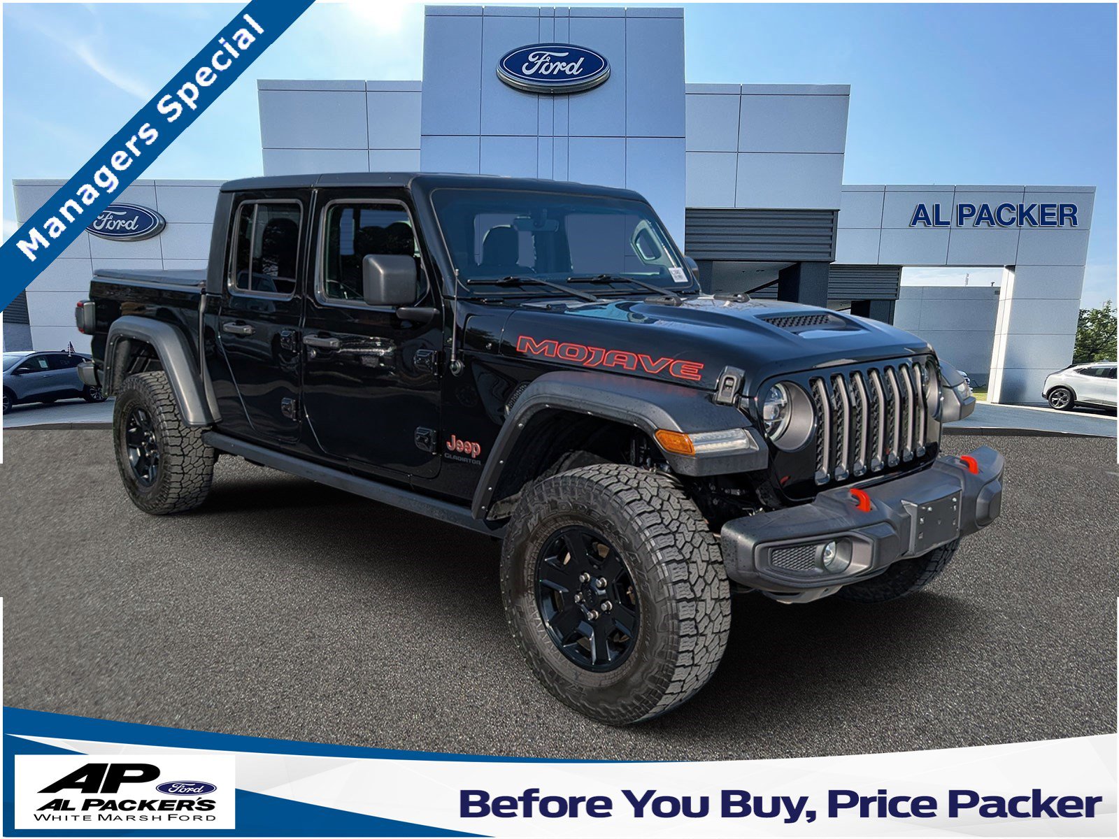 Used 2022 Jeep Gladiator Mojave w/ LED Lighting Group image 1