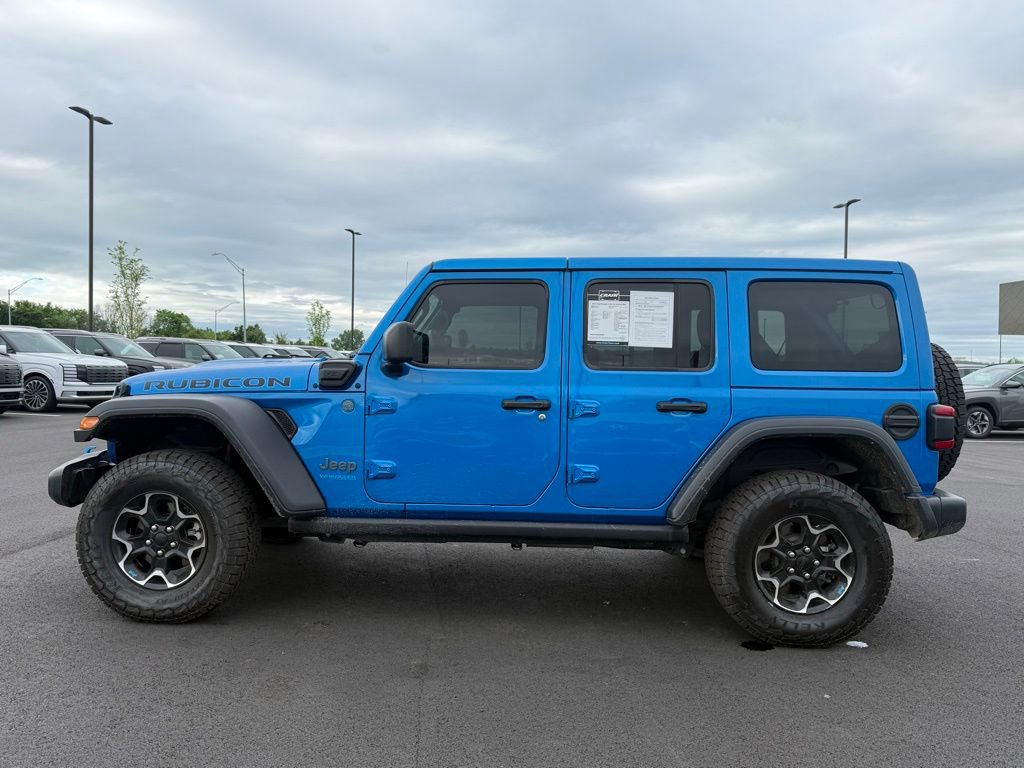 Used 2022 Jeep Wrangler Unlimited Rubicon 4xe w/ Cold Weather Group image 9