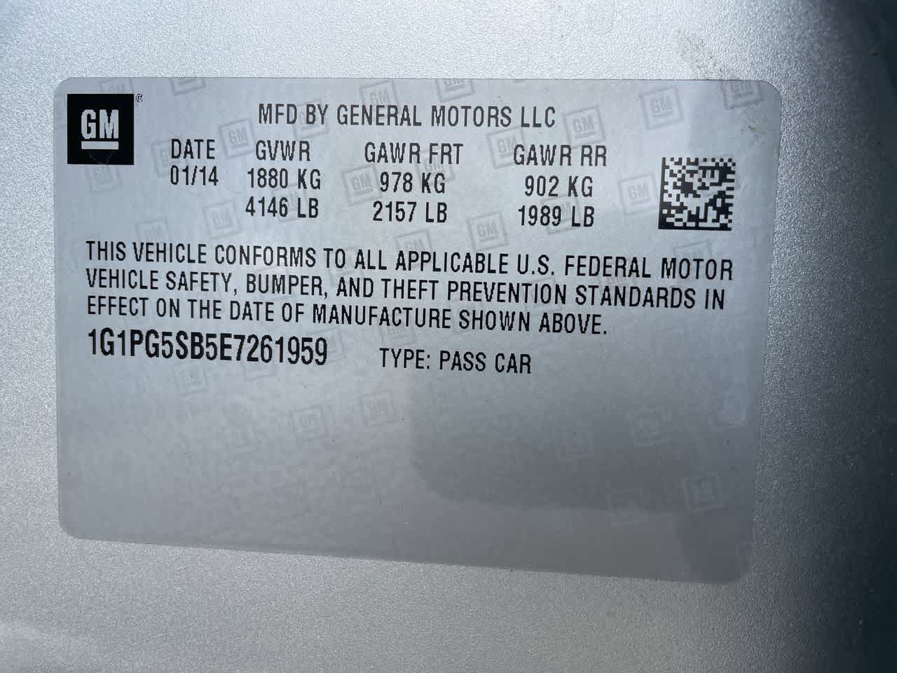 Used 2014 Chevrolet Cruze LTZ w/ Enhanced Safety Package FWD image 28