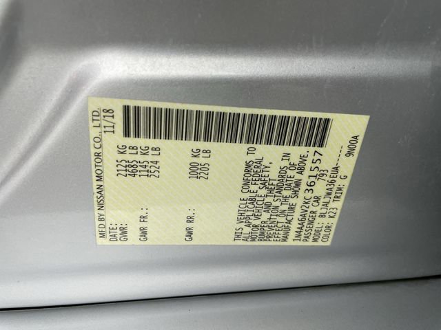 Used 2019 Nissan Maxima 3.5 SV w/ Floor Mat Group FWD image 48